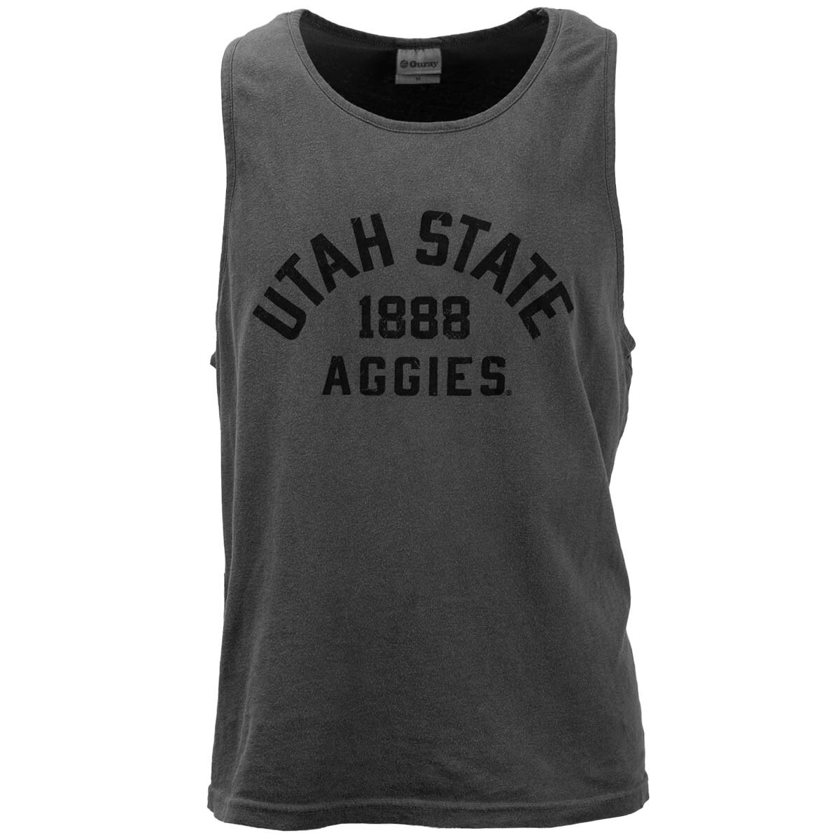 Utah State University 1888 Grey Unisex Tank Top